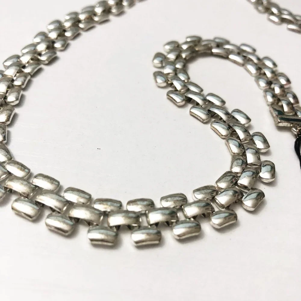 NEW Anne Klein Silver Chain Necklace - Picture 6 of 6